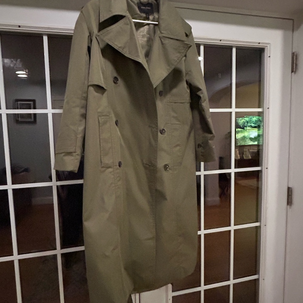 Banana Republic Olive Trench